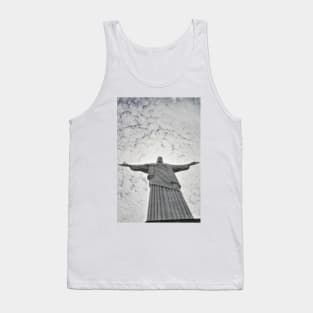 Cristo Redentor with Aureole, Corcovado - Rio de Janeiro Tank Top